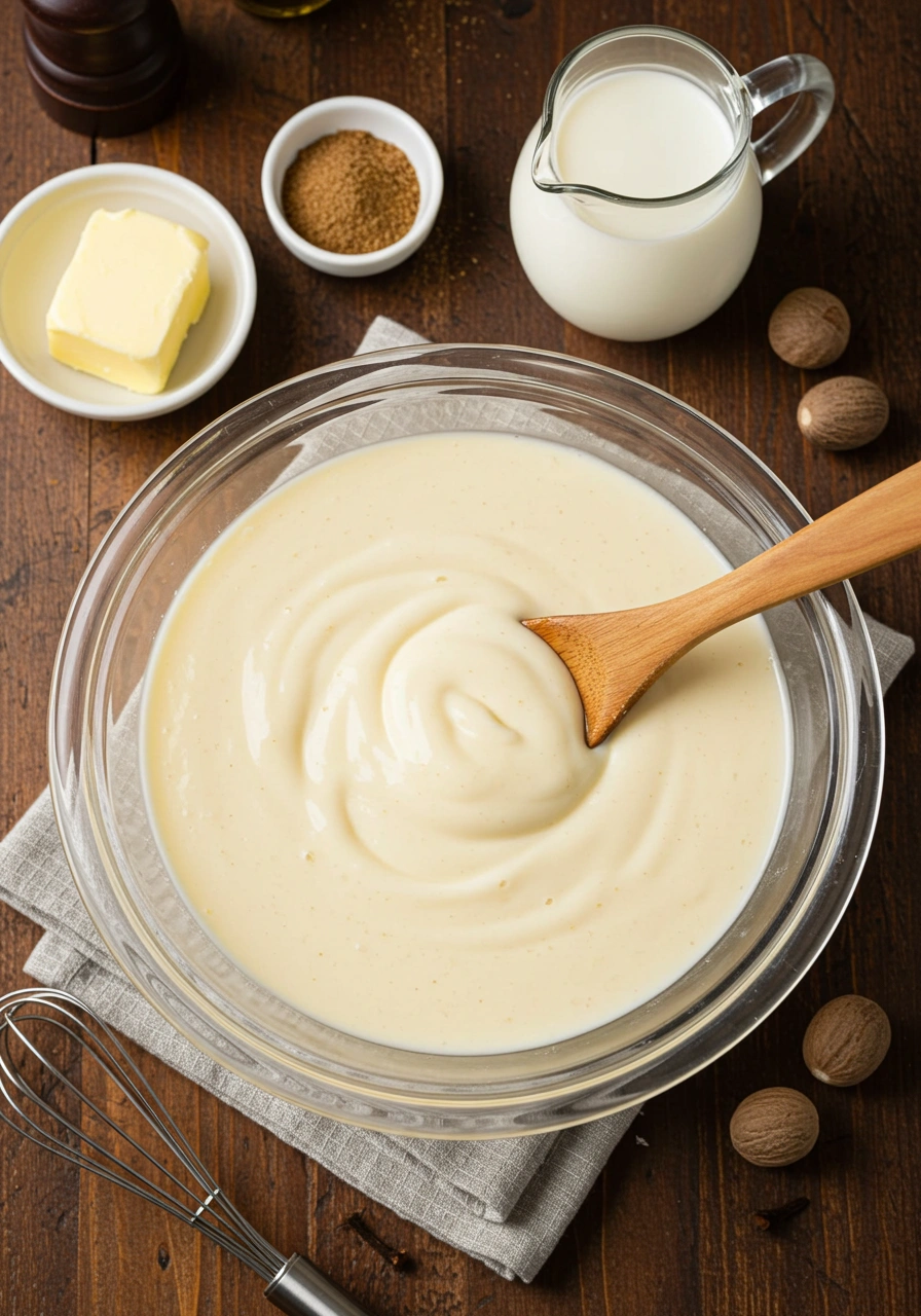 Recette de Béchamel sans grumeaux en 5 min
