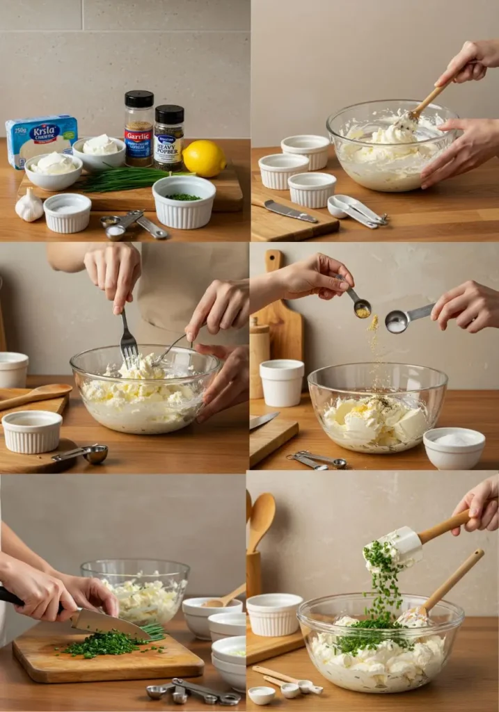 tartinade au fromage à la crème
