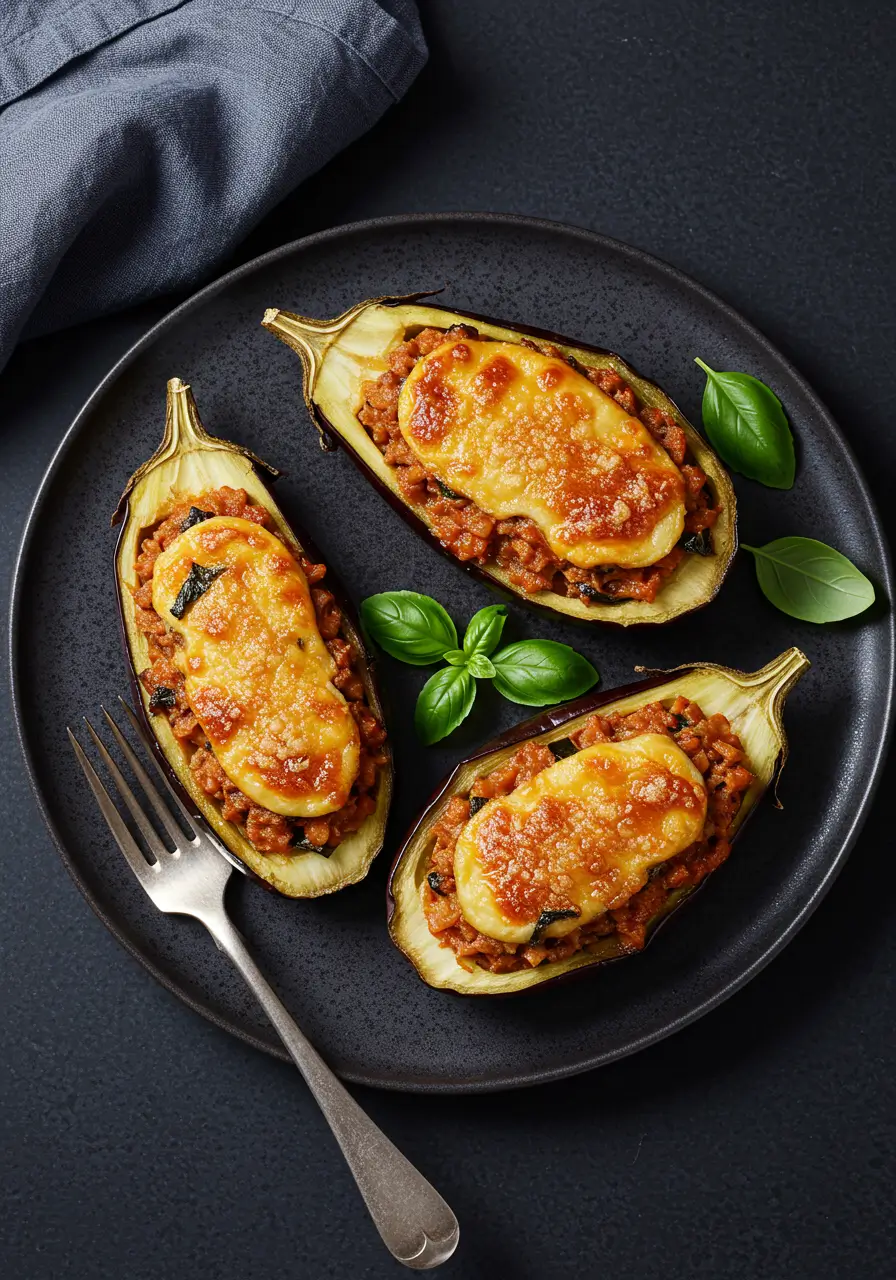 Aubergines farcies