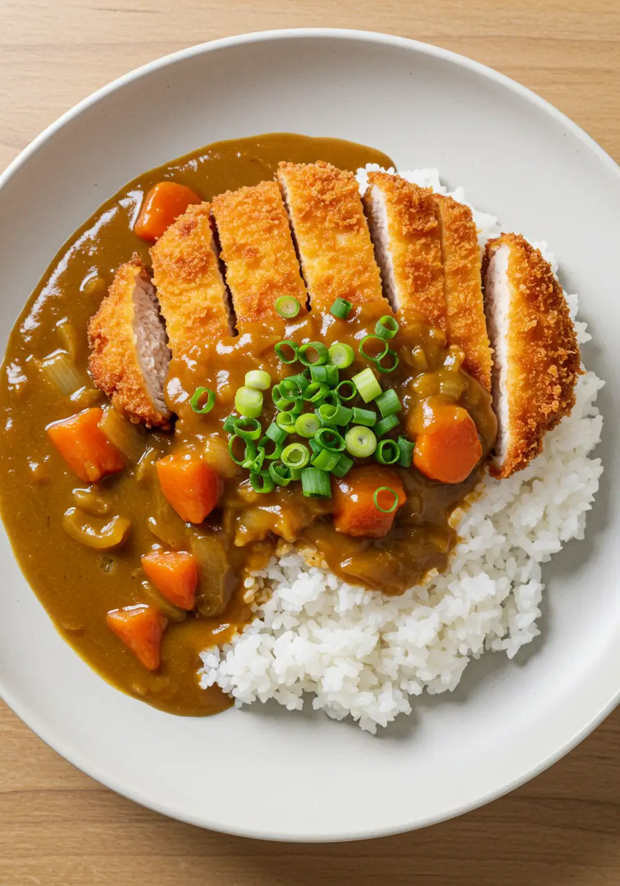 Poulet katsu Curry