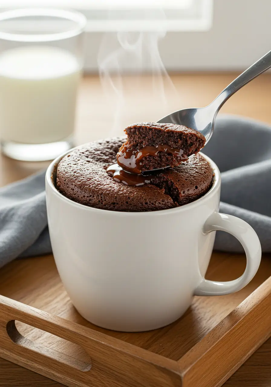 Mug cake au Nesquik