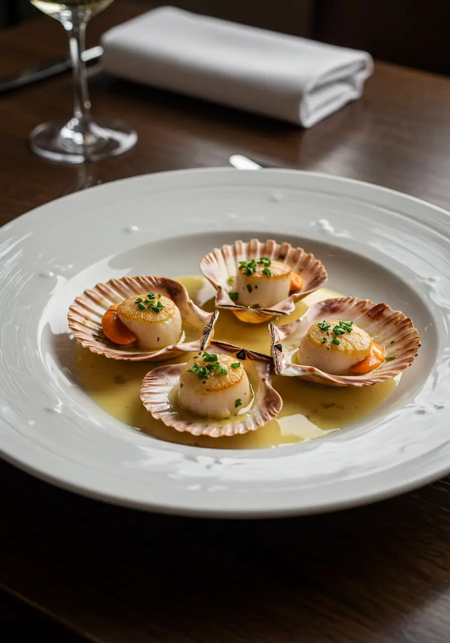 Meilleure recette de coquilles saint jacques gourmandes