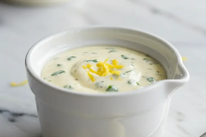recette de sauce légère pour coquilles saint jacques