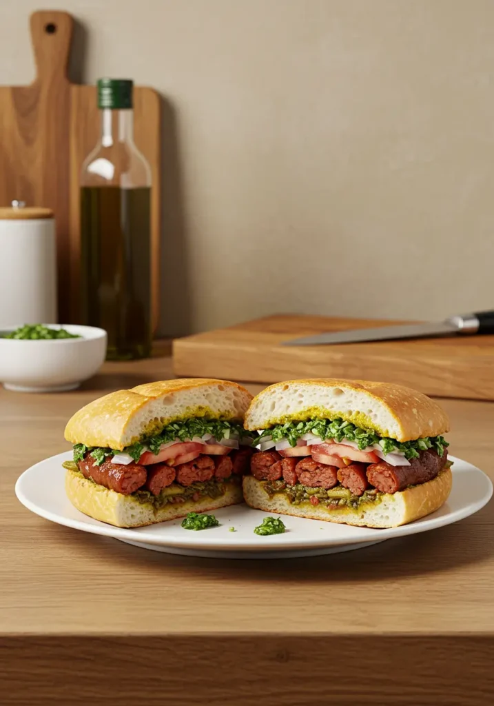 sandwich Choripán