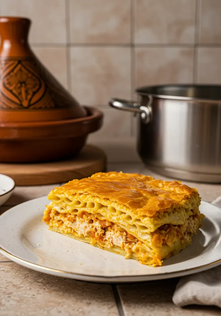 Pasticcio poulet marocaine