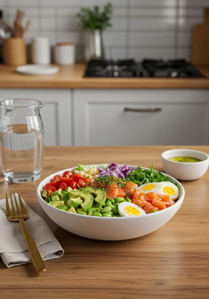 Salade de saumon froid