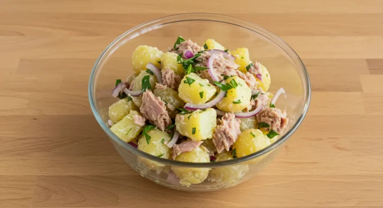 Salade pomme de terre thon