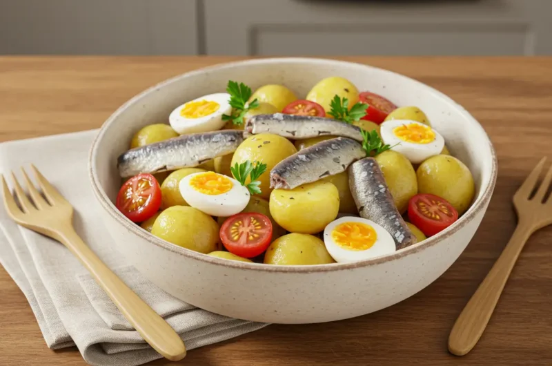 Salade pommes de terre sardines : en 5 étapes