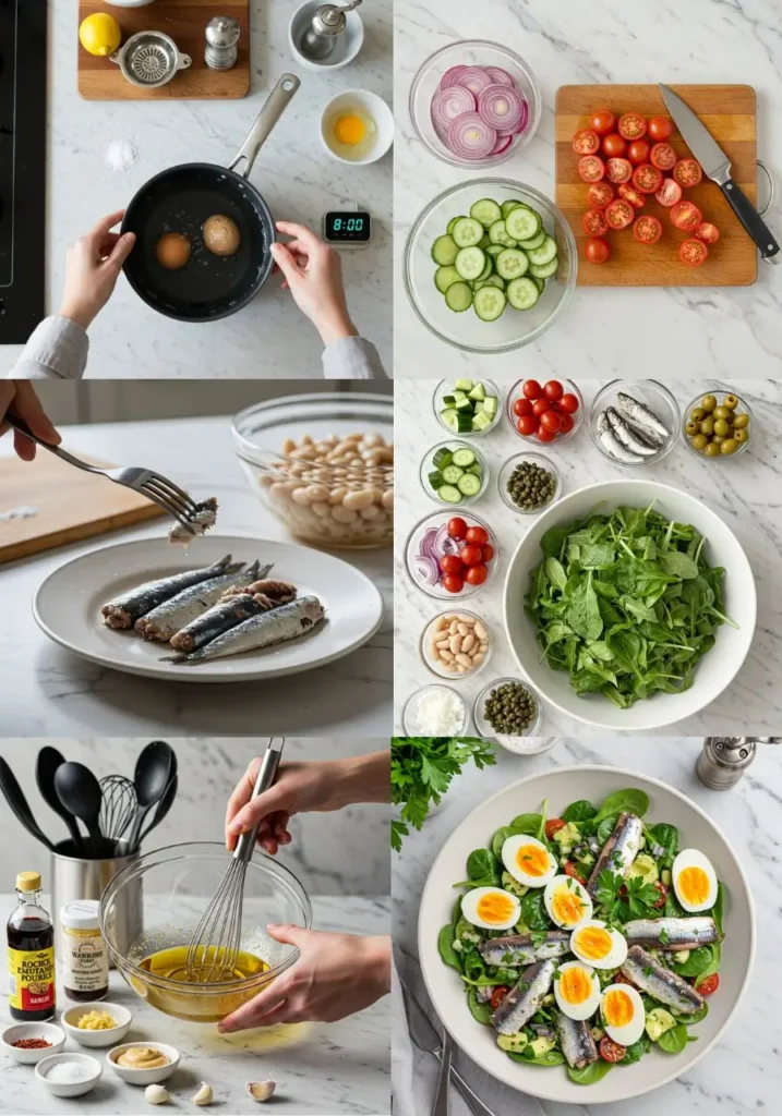 Salade de sardine