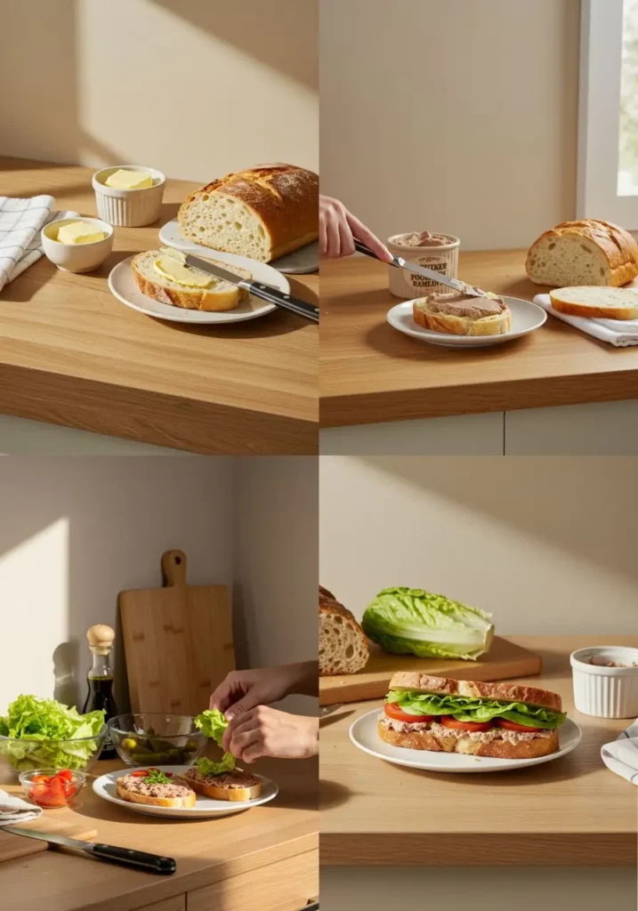 Sandwich pâté