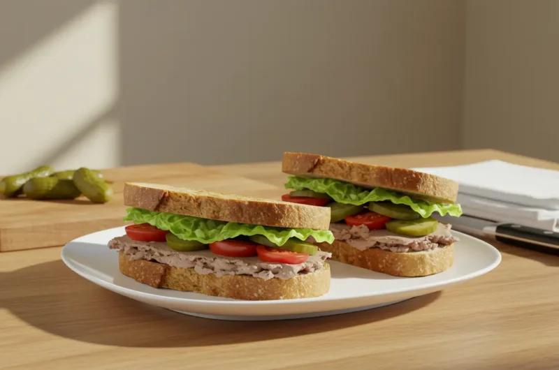 Sandwich pâté : 4 étapes express
