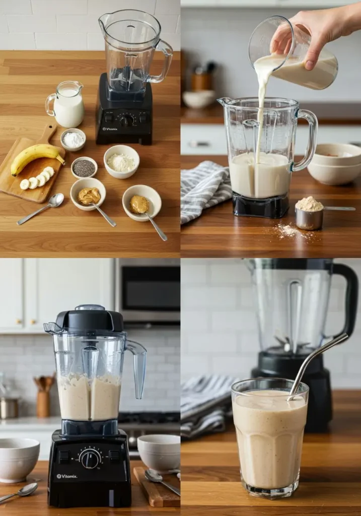 Smoothie protéiné maison