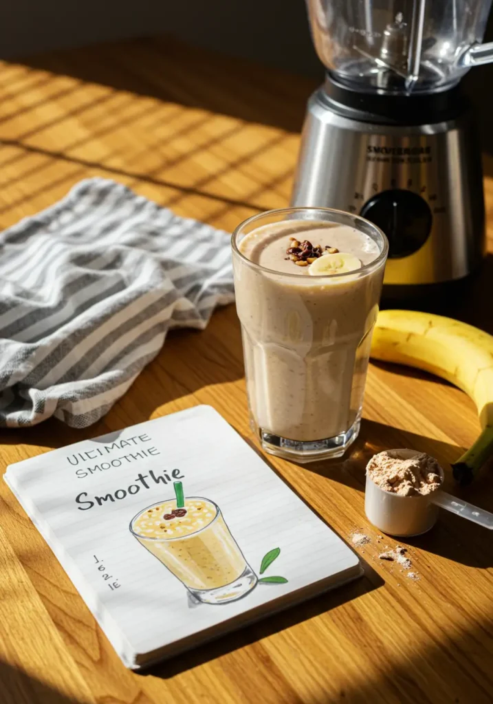 Smoothie protéiné maison