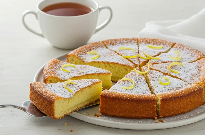 Gateau sans levure au yaourt : Cuisson en 10 min