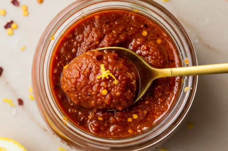 Sauce harissa maison : le guide ultime en 4 étapes