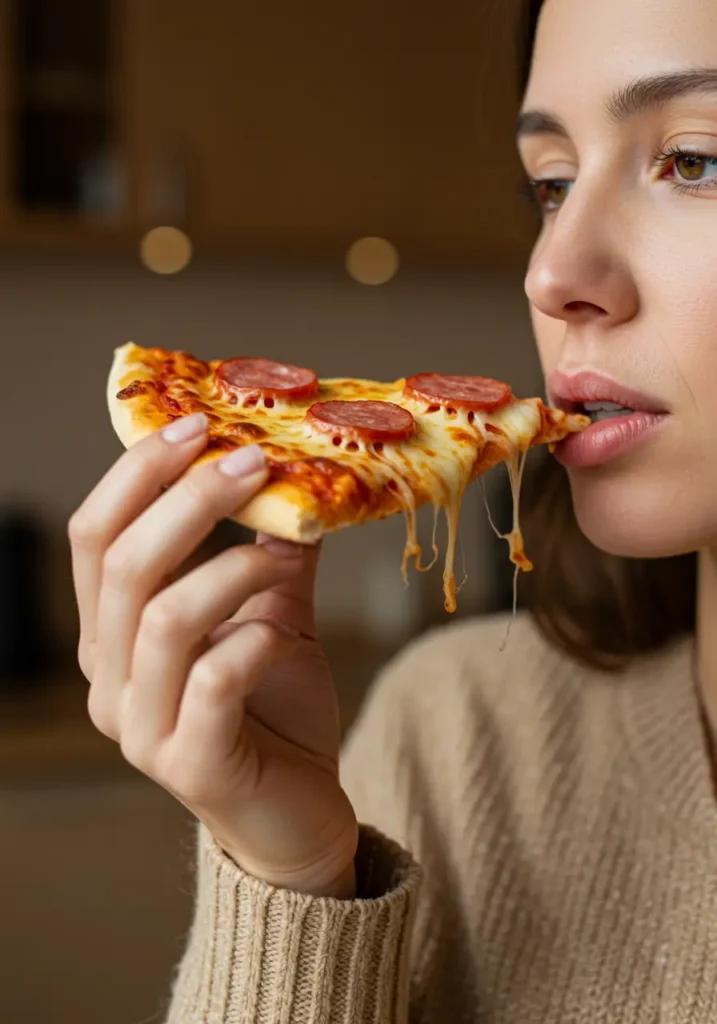 pizza au saucisse