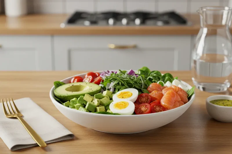 Salade de saumon froid : prête en 15 minutes
