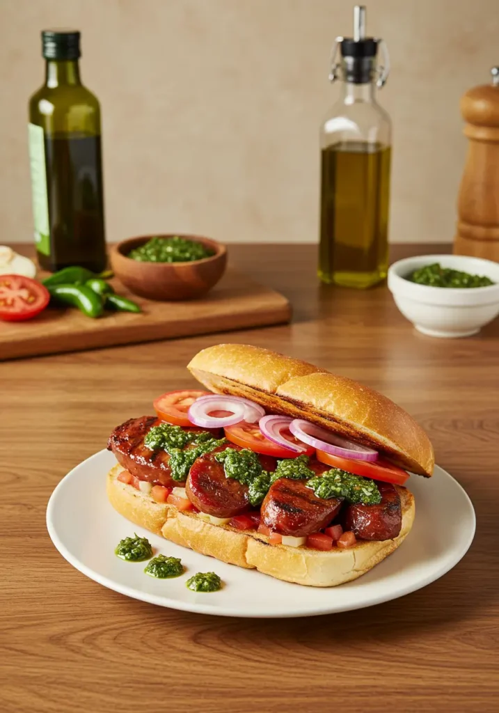 sandwich Choripán