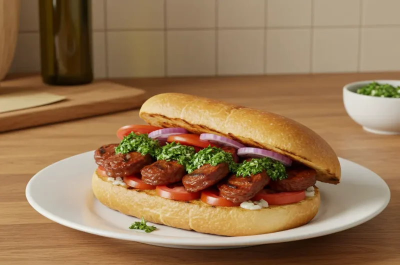 sandwich Choripán : 1 recette street food