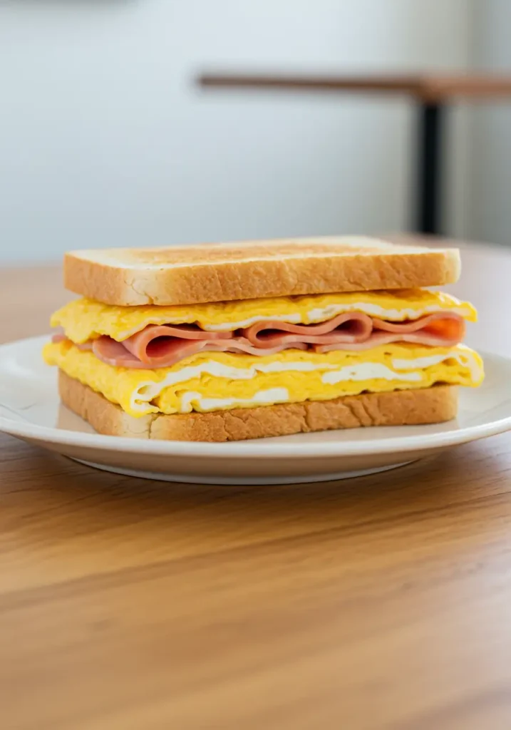sandwich aux oeufs