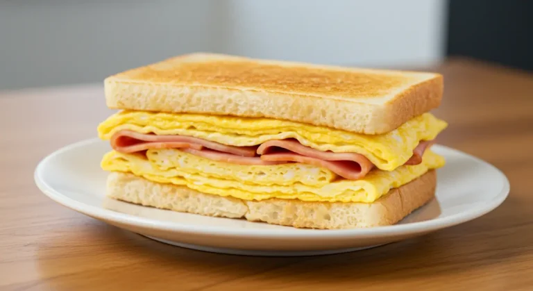 sandwich aux oeufs