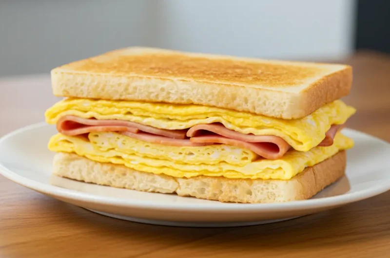 sandwich aux oeufs : 4 étapes rapides