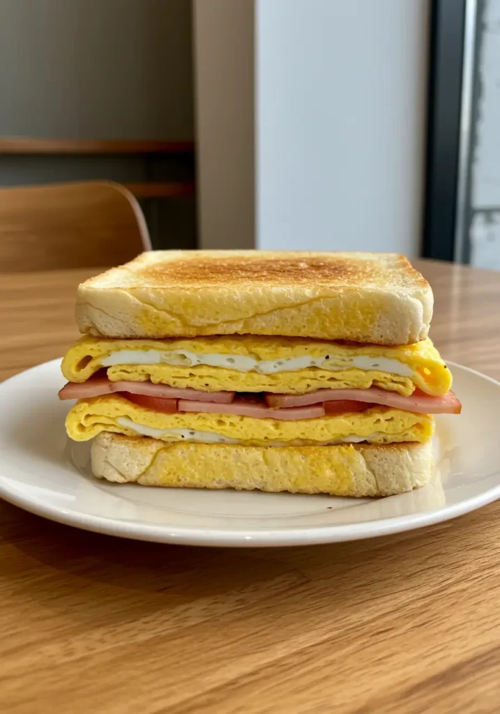 sandwich aux oeufs