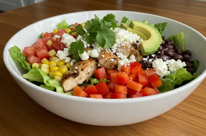Meilleure Recette Salade Mexicaine en 15 Min