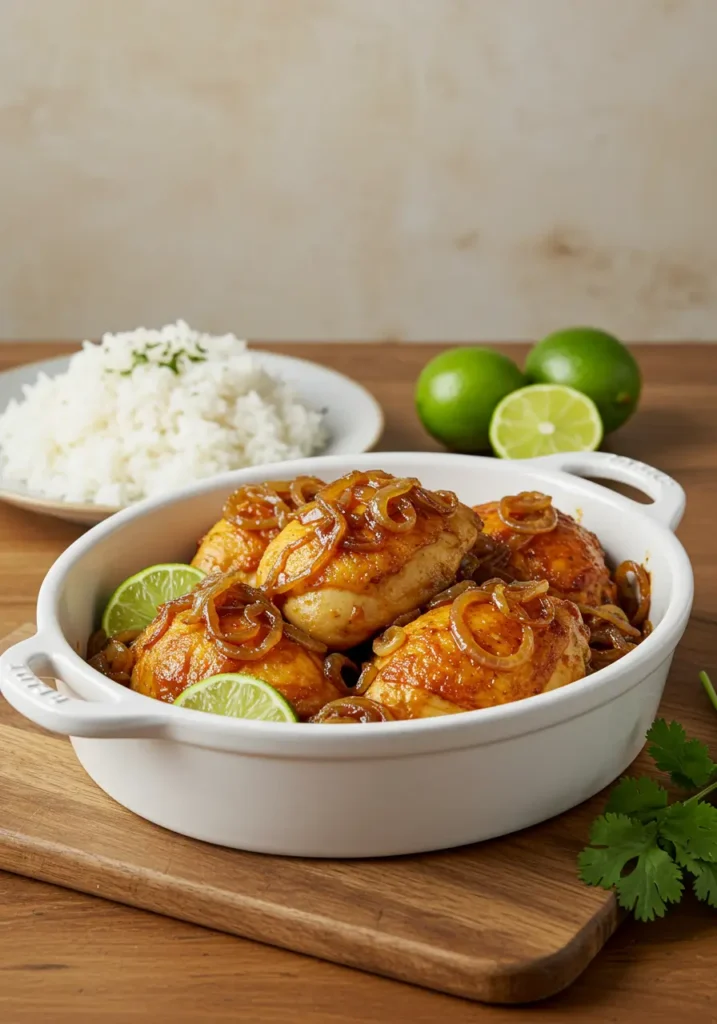Recette Poulet Yassa
