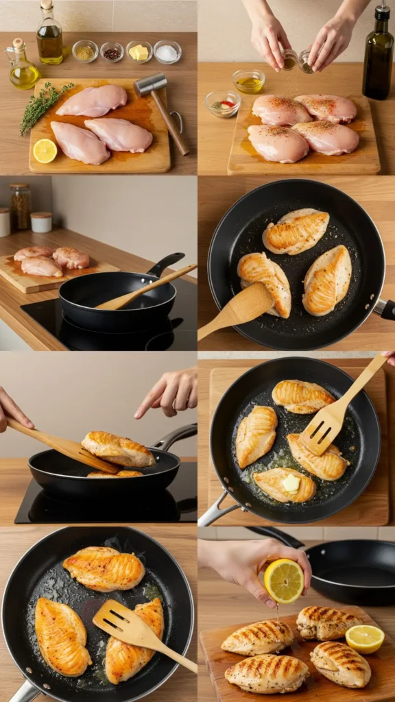 Recette Poitrine de Poulet