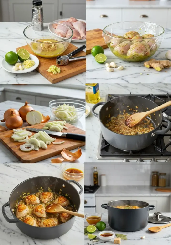 Recette Poulet Yassa