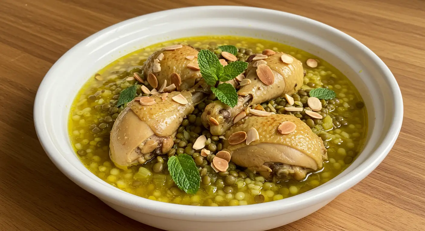 Recette Rfissa au Poulet