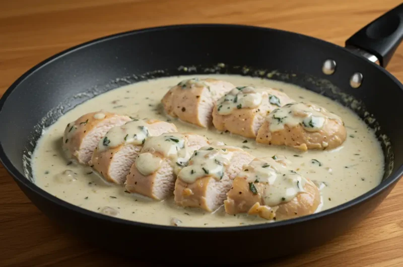 Recette de Blanc Poulet en Sauce : 4 Étapes Faciles