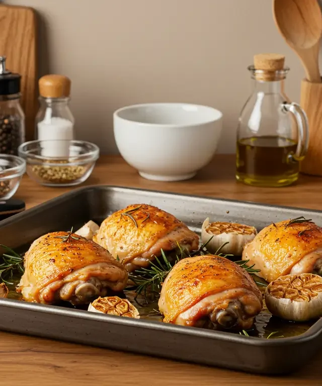 Cuisse de Poulet au Four