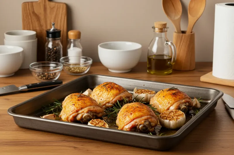 Recette de Cuisse de Poulet au Four Facile