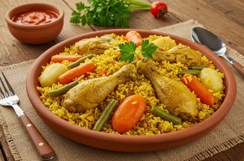 Thiebou Guinar : Le riz au poulet à la sénégalaise