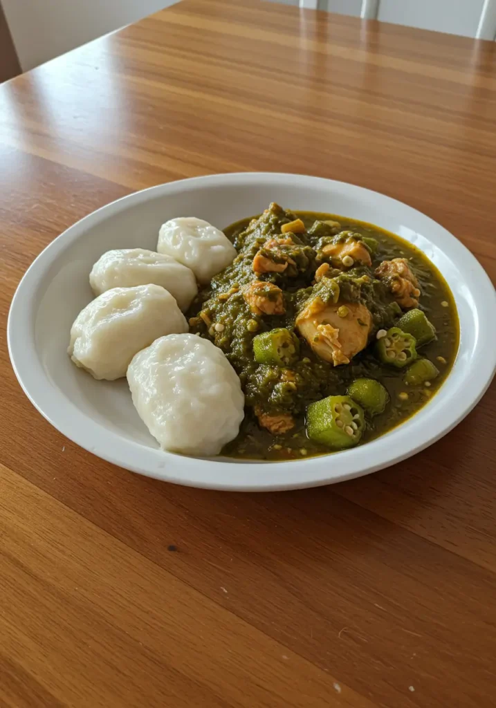 placali sauce gombo