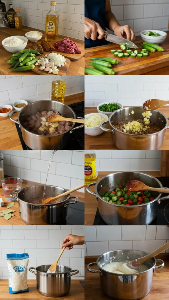 placali sauce gombo