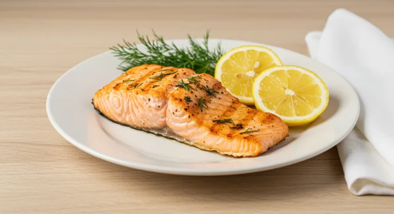 saumon grillé au four