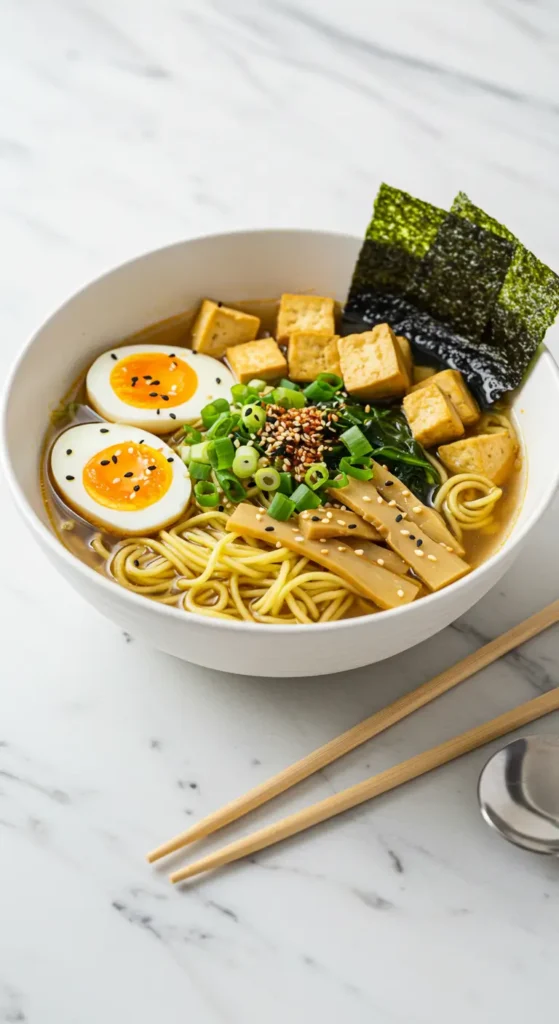 recette ramen végétarien