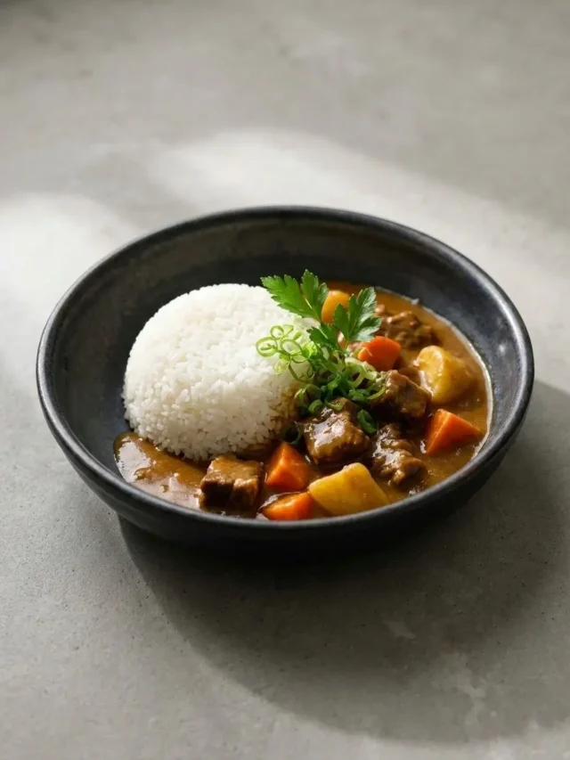 Recette curry japonais