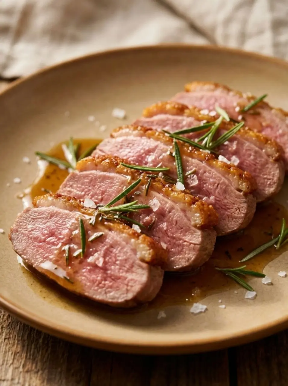 Recette magret de canard au romarin